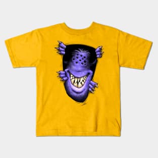 Purple people eater ... with no horns Kids T-Shirt